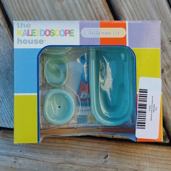 RARE Bozart the Kaleidoscope House Bathroom Set - Picture 2 of 5